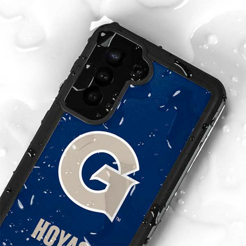Georgetown University Large Logo Galaxy S24 Plus Waterproof Case